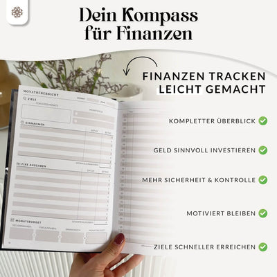 Finanzplaner  – 12 Monate Undatiert